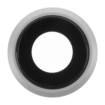 Glass Camera Lens & Bezel for iPhone 8 & SE (2020 & 2022) (Silver, White, & Starlight)