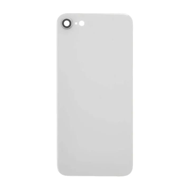 Back Glass & Camera Lens for iPhone 8 & SE (2020 & 2022) (Silver, White, & Starlight)