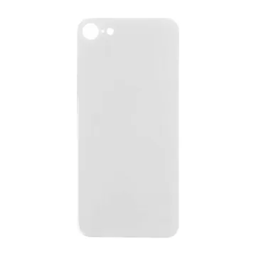 Big Hole Back Glass for iPhone 8 & SE (2020 & 2022) (Silver, White, & Starlight)