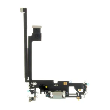 Charge Port Flex for iPhone 12 Pro Max (Silver) (Premium)
