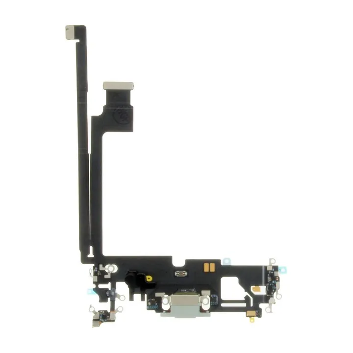 Charge Port Flex for iPhone 12 Pro Max (Silver) (Premium)