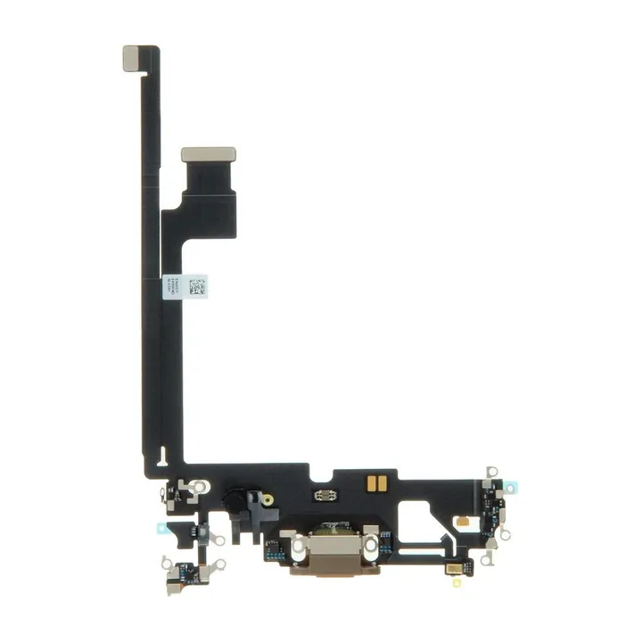 Charge Port Flex for iPhone 12 Pro Max (Gold) (Premium)