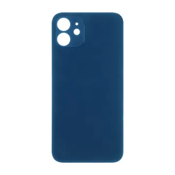 Big Hole Back Glass for iPhone 12 (Blue)