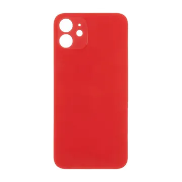Big Hole Back Glass for iPhone 12 (Red)