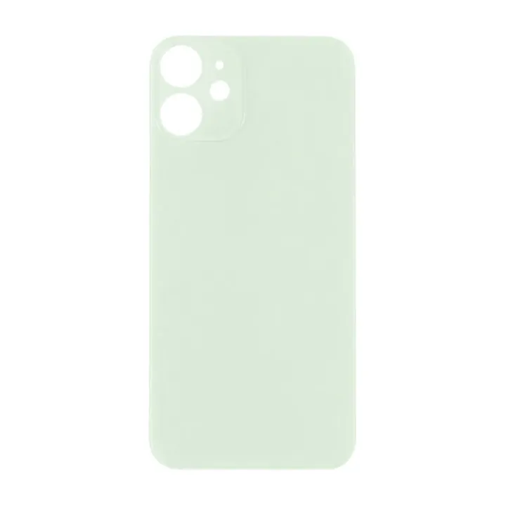 Big Hole Back Glass for iPhone 12 Mini (Green)