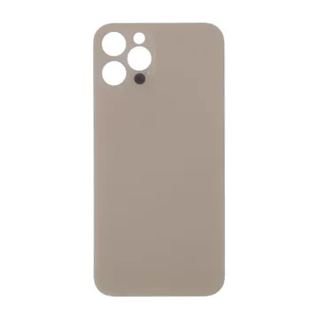 Big Hole Back Glass for iPhone 12 Pro (Gold)