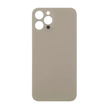Big Hole Back Glass for iPhone 12 Pro Max (Gold)