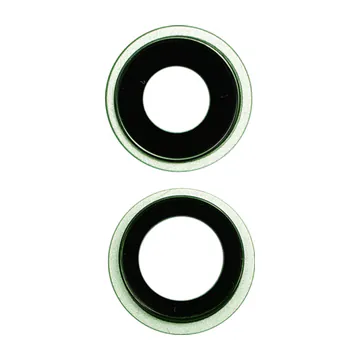 Sapphire Glass Camera Lens & Bezel Set for iPhone 12 & 12 Mini (Green)