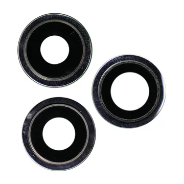 Glass Camera Lenses & Bezel Set for iPhone 12 Pro Max (Graphite)