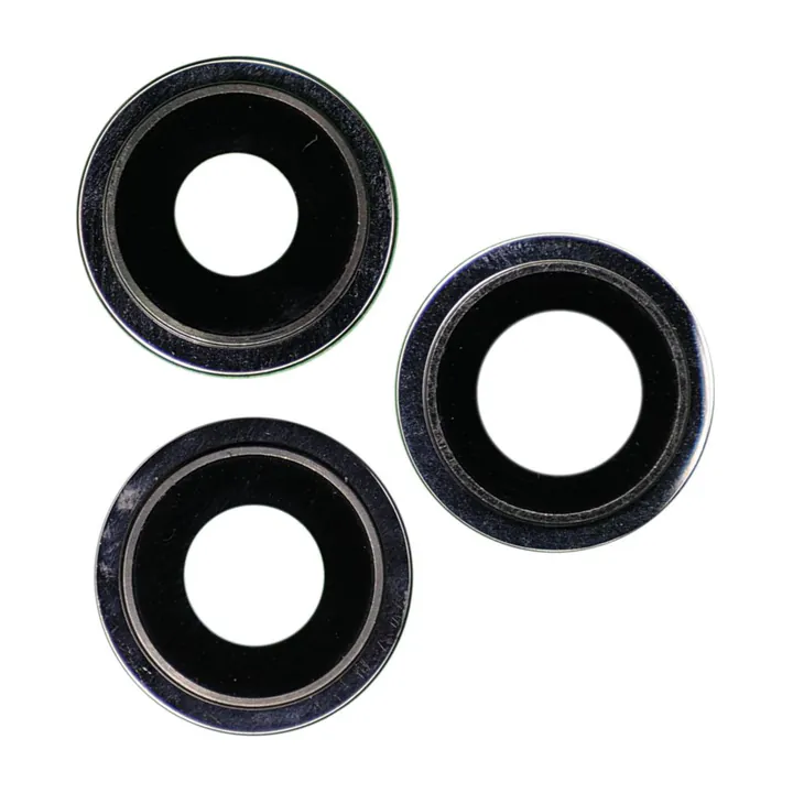 Glass Camera Lenses & Bezel Set for iPhone 12 Pro Max (Graphite)