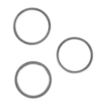 Camera Bezel Ring Set for iPhone 13 Pro & 13 Pro Max (Silver)