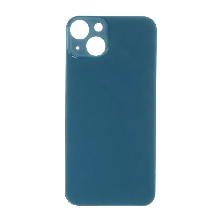 Big Hole Back Glass for iPhone 13 (Blue)