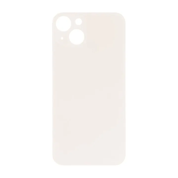 Big Hole Back Glass for iPhone 13 (Starlight)