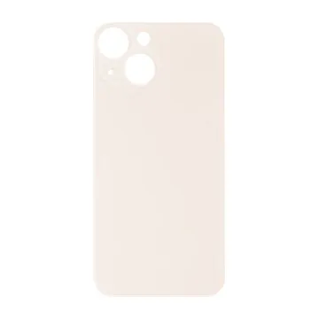Big Hole Back Glass for iPhone 13 Mini (Starlight)