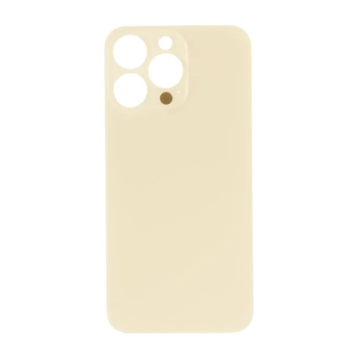 Big Hole Back Glass for iPhone 13 Pro (Gold)