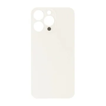 Big Hole Back Glass for iPhone 13 Pro (Silver)
