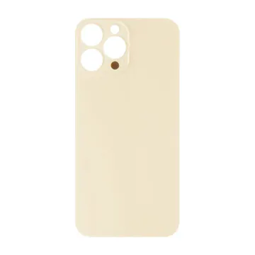 Big Hole Back Glass for iPhone 13 Pro Max (Gold)