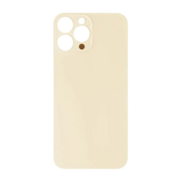 Big Hole Back Glass for iPhone 13 Pro Max (Gold)