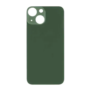 Big Hole Back Glass for iPhone 13 Mini (Green)