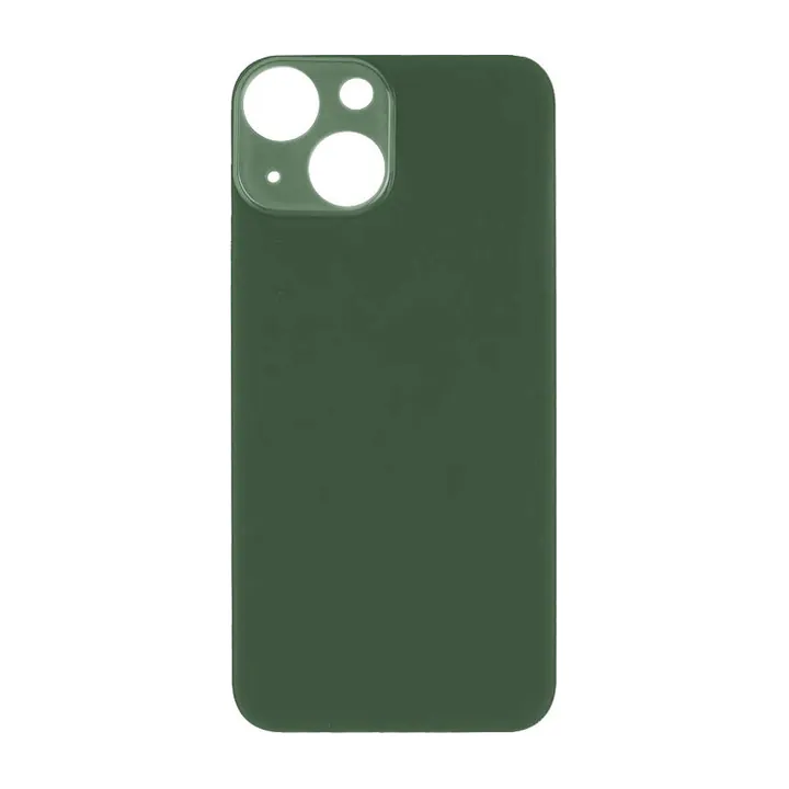 Big Hole Back Glass for iPhone 13 Mini (Green)