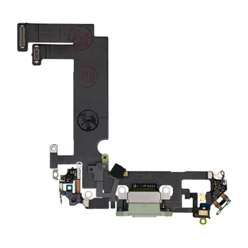 Charge Port Flex for iPhone 12 Mini (Green) (Premium)