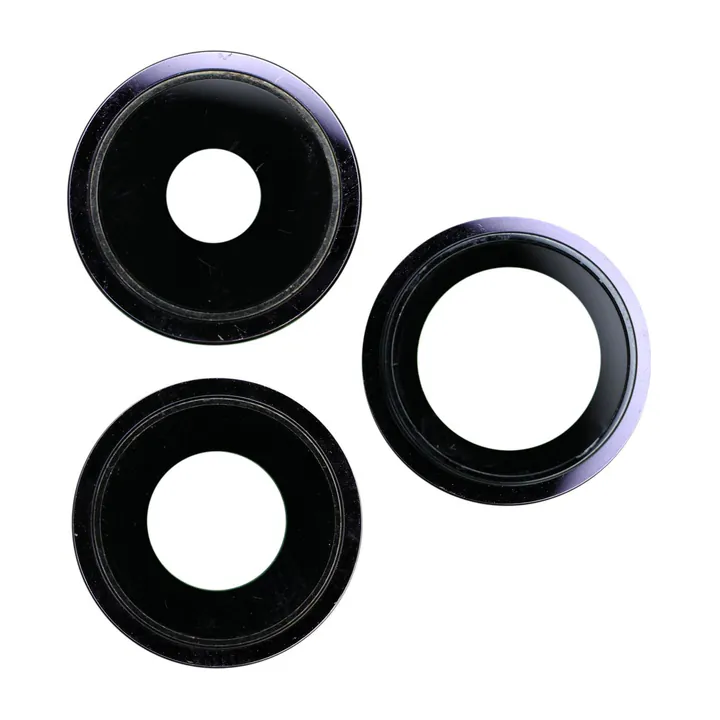 Sapphire Glass Camera Lens & Bezel Set for iPhone 14 Pro & 14 Pro Max (Deep Purple)