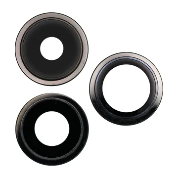 Sapphire Glass Camera Lens & Bezel Set for iPhone 14 Pro & 14 Pro Max (Space Black)