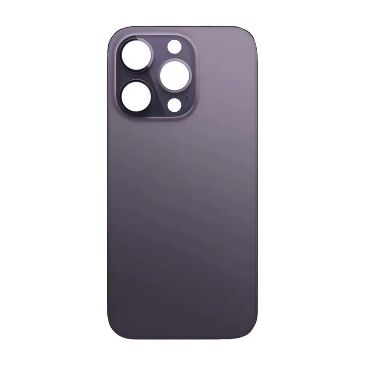 Big Hole Back Glass for iPhone 14 Pro (Deep Purple)