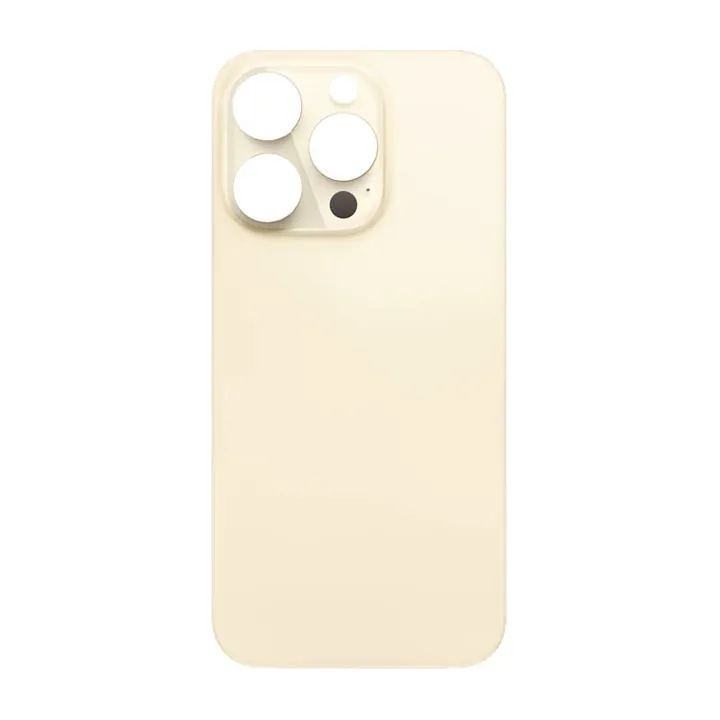 Big Hole Back Glass for iPhone 14 Pro (Gold)