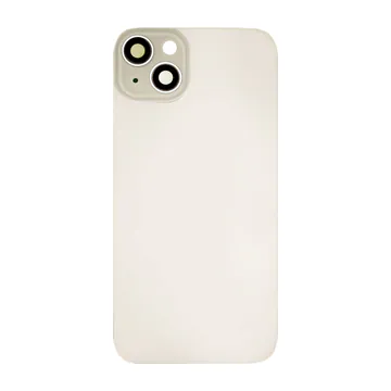 Back Glass & Camera Lenses for iPhone 14 Plus (Starlight)