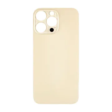 Big Hole Back Glass for iPhone 14 Pro Max (Gold)