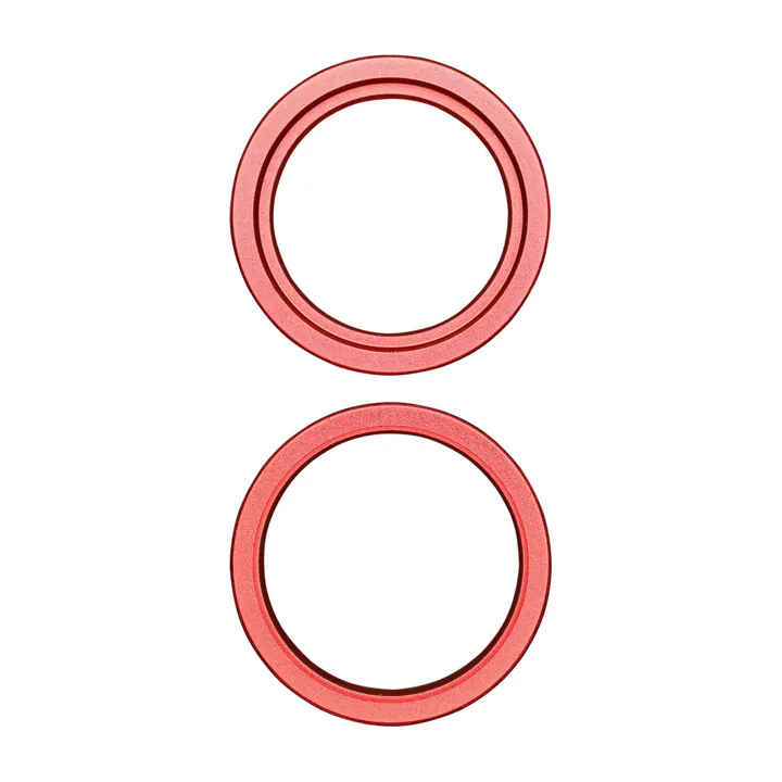 Camera Bezel Ring Set for iPhone 14 & 14 Plus (Red)