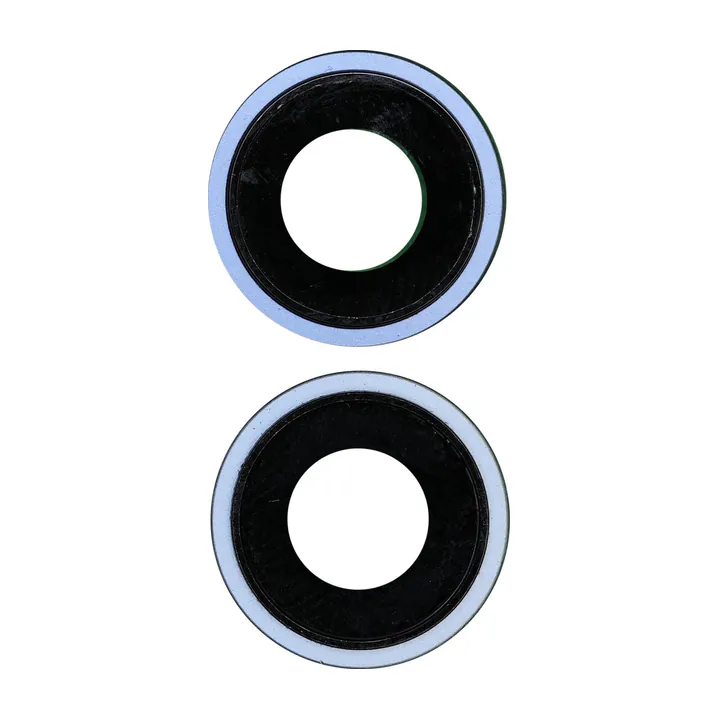 Sapphire Glass Camera Lens & Bezel Set for iPhone 14 & 14 Plus (Blue)