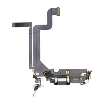 Charge Port Flex for iPhone 14 Pro Max (Deep Purple) (Premium)