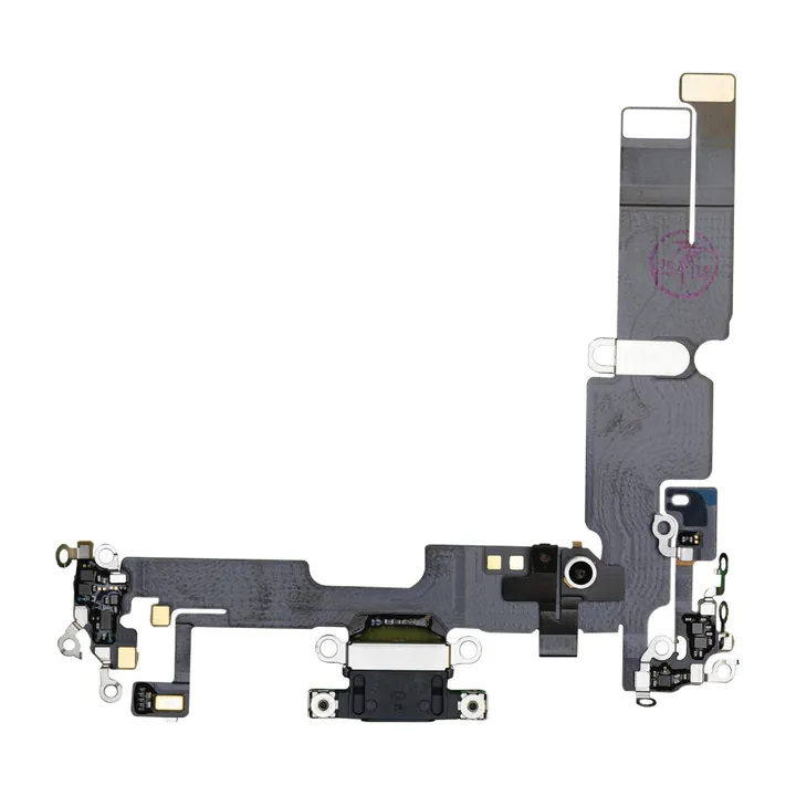 Charge Port Flex for iPhone 14 Plus (Midnight) (Premium)