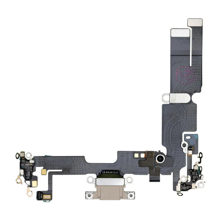 Charge Port Flex for iPhone 14 Plus (Starlight) (Premium)
