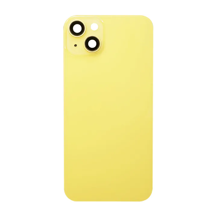 Back Glass, Camera Lenses, & Magnets for iPhone 14 Plus (Yellow)
