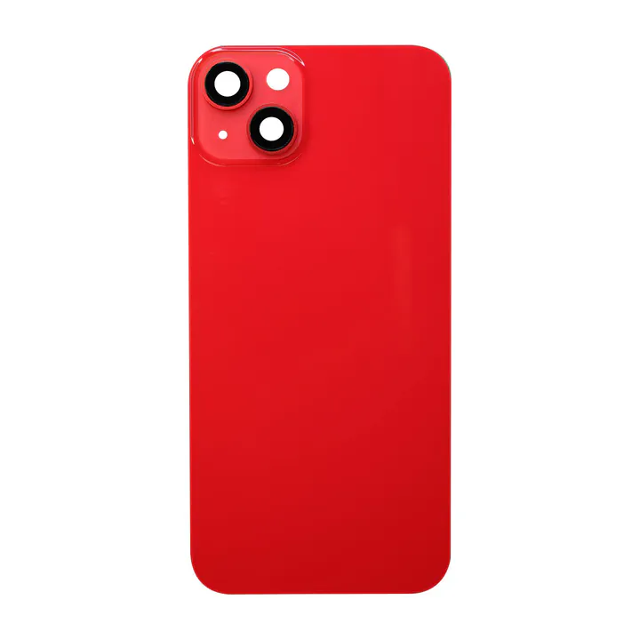Back Glass, Camera Lenses, & Magnets for iPhone 14 Plus (Red)