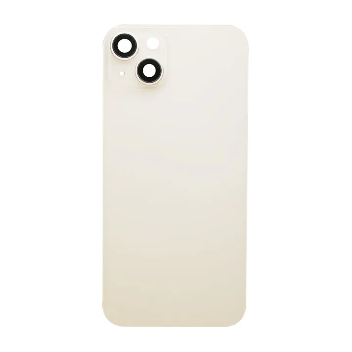 Back Glass, Camera Lenses, & Magnets for iPhone 14 Plus (Starlight)