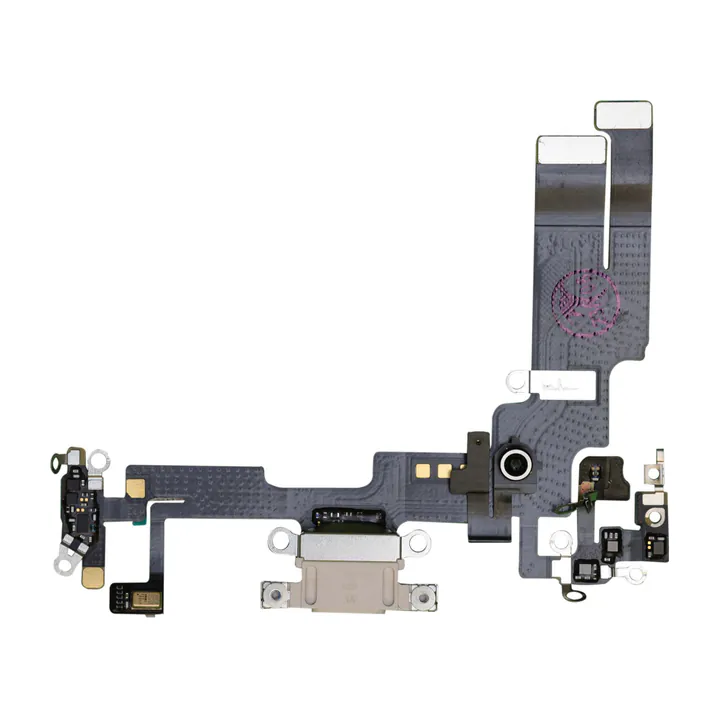 Charge Port Flex for iPhone 14 (Starlight) (Premium)