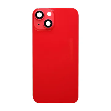 Back Glass, Camera Lenses, & Magnets for iPhone 14 (Red)