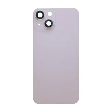 Back Glass, Camera Lenses, & Magnets for iPhone 14 (Purple)