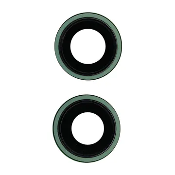 Sapphire Glass Camera Lens & Bezel Set for iPhone 13 & 13 Mini (Green)