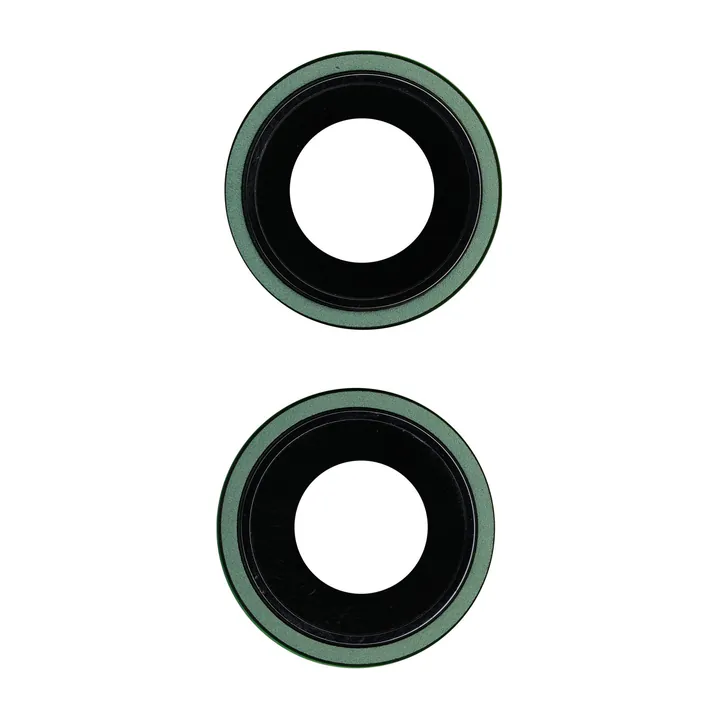 Sapphire Glass Camera Lens & Bezel Set for iPhone 13 & 13 Mini (Green)