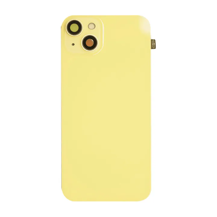 Complete Back Glass Assembly for iPhone 14 Plus (Yellow)
