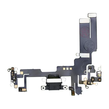 Charge Port Flex for iPhone 14 (Midnight) (Aftermarket)