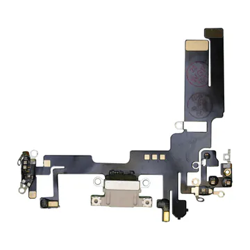 Charge Port Flex for iPhone 14 (Starlight) (Aftermarket)