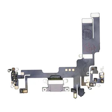 Charge Port Flex for iPhone 14 (Purple) (Aftermarket)