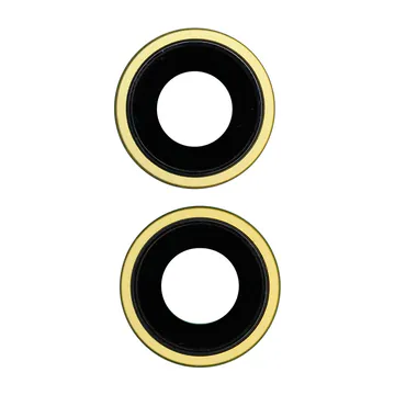 Sapphire Glass Camera Lens & Bezel Set for iPhone 14 & 14 Plus (Yellow)