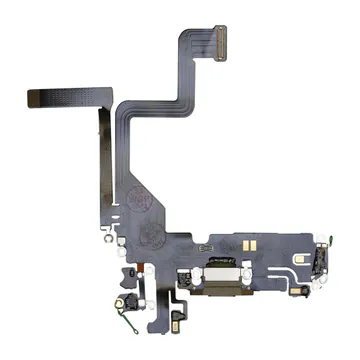 Charge Port Flex for iPhone 14 Pro (Gold) (Aftermarket)